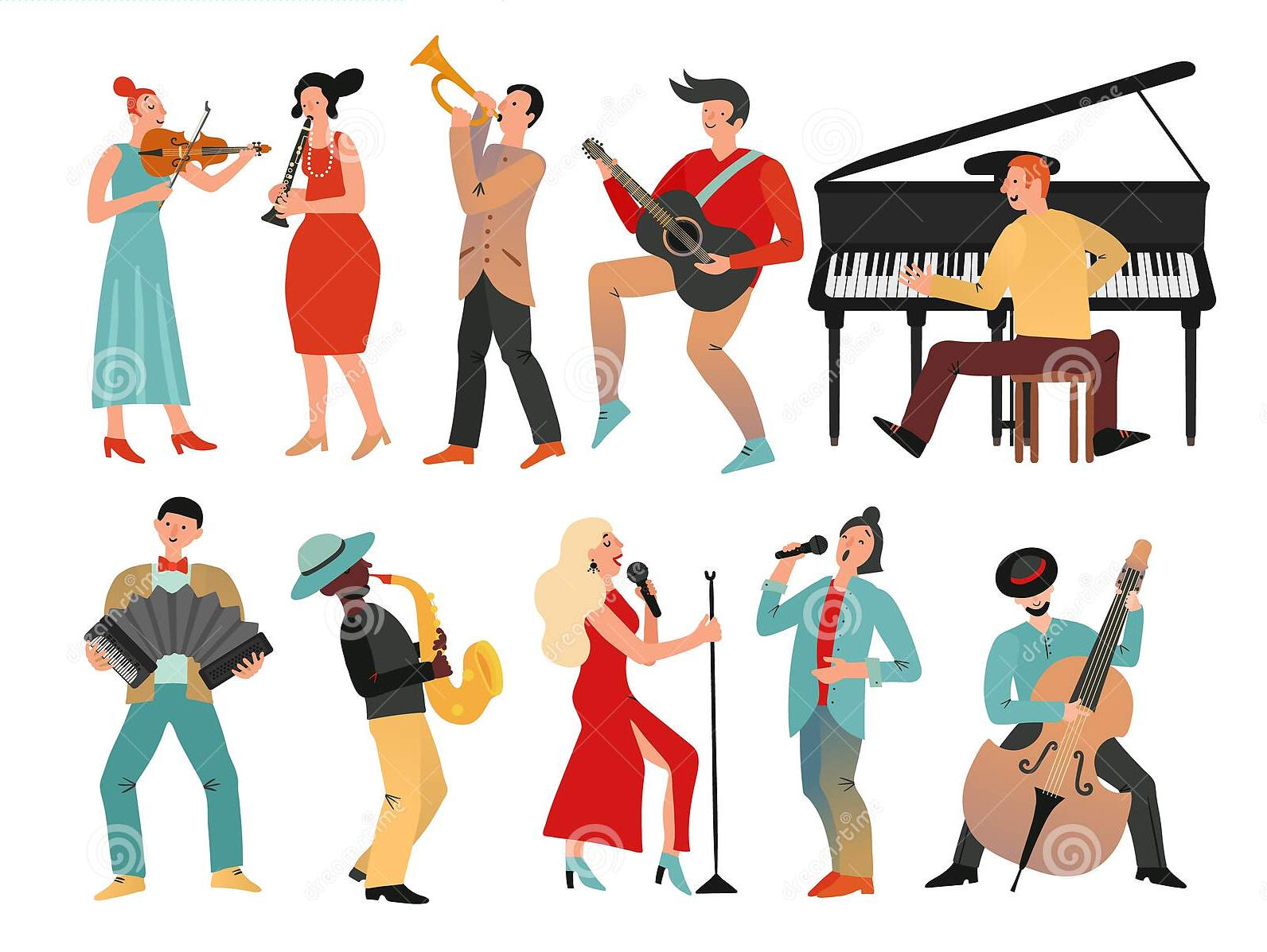 music illustration